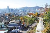 1980년대 복원된 낙산 서울성곽